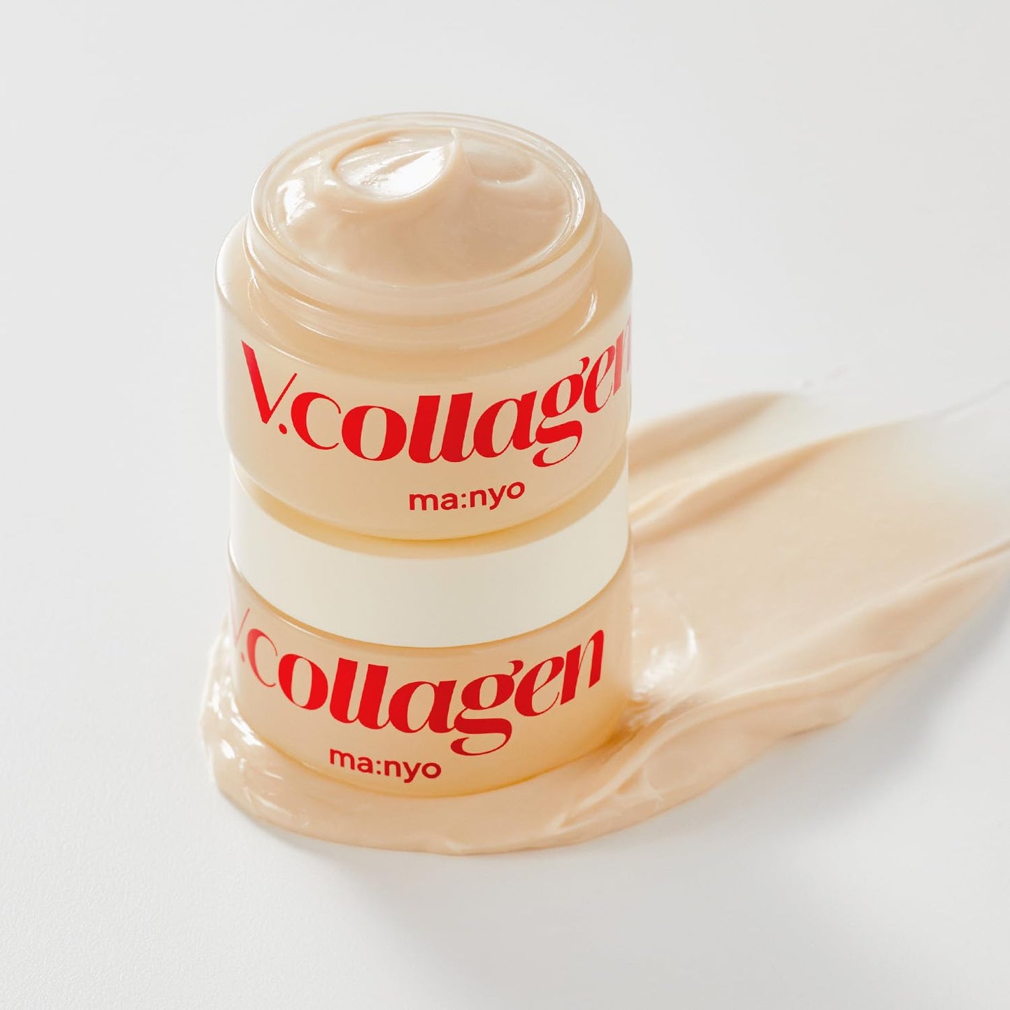 ma:nyo V.collagen Heart Fit Cream (50ml/1.69fl oz) - Vegan, Reduce wrinkles, Face Lift effect
