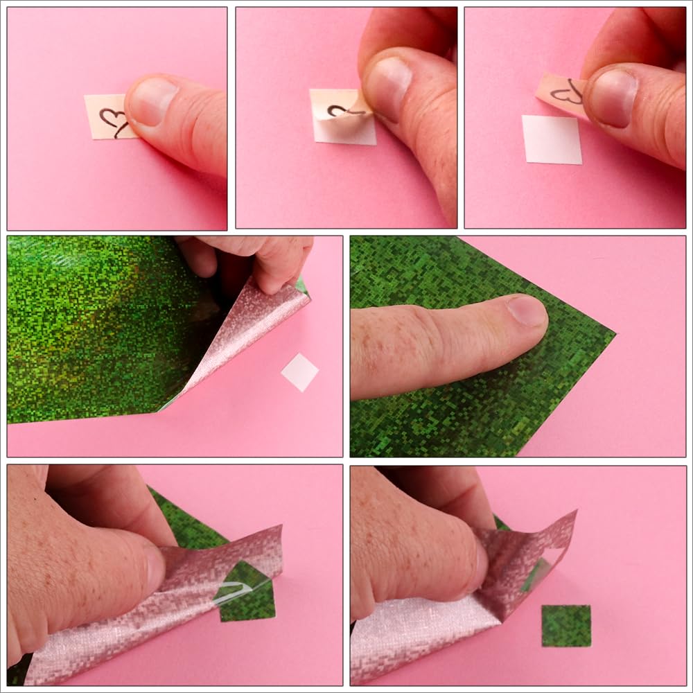 Scrapbook Adhesives by 3L Repositionable Mounting Squares, 1000-Pack