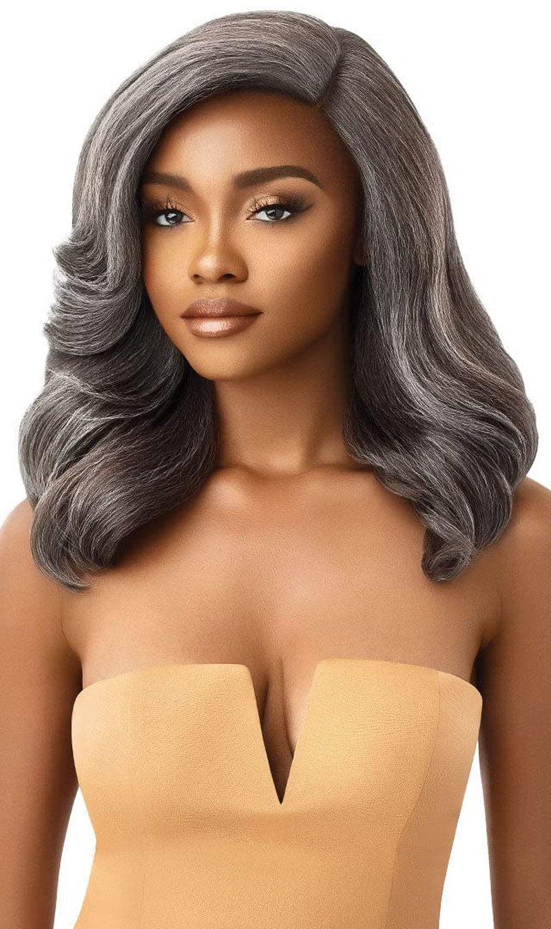 Neesha Lace Front Wig - Soft & Natural Look - DRFF Sunkiss Brown | Comfortable Fit, Easy Styling