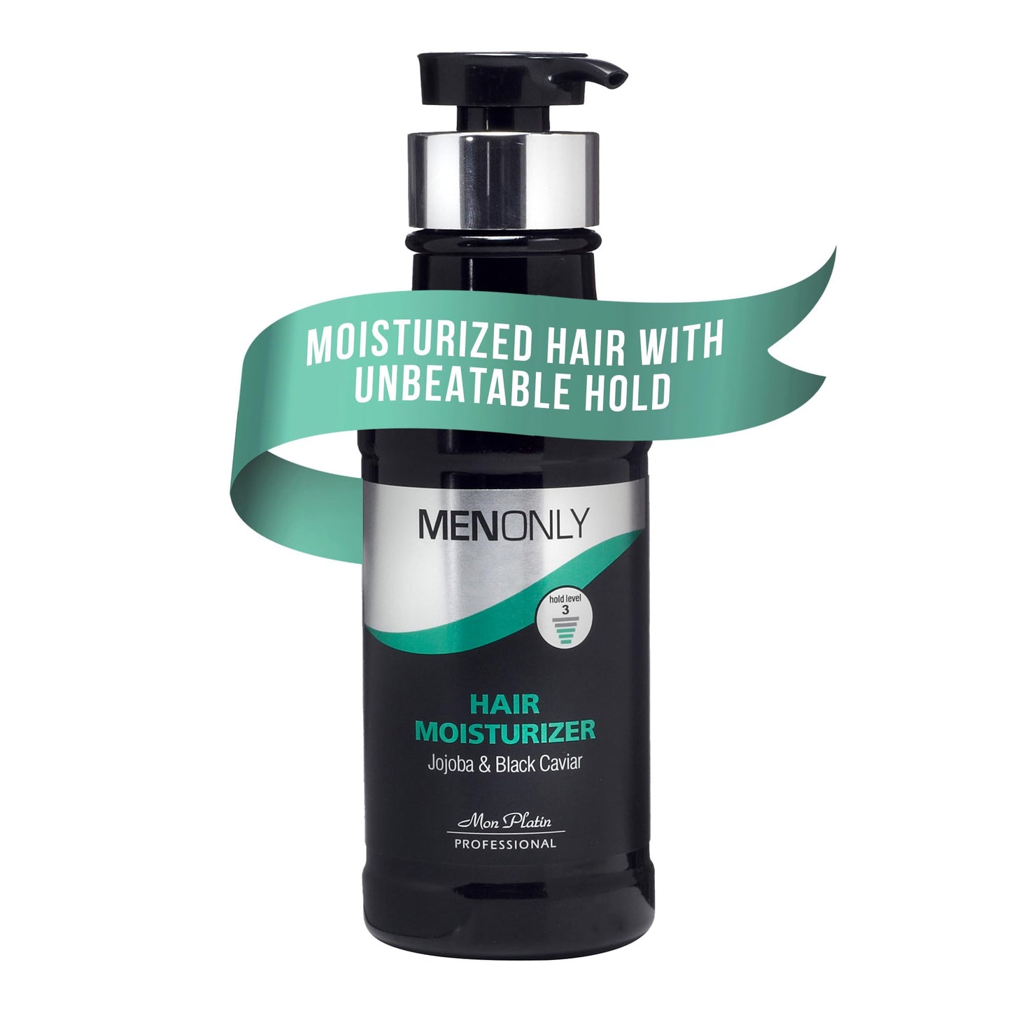 Mon Platin Black Caviar Hair Cream – Leave-In Moisturizer with Jojoba, Avocado & Silicone – Smooth & Shine – 250ml