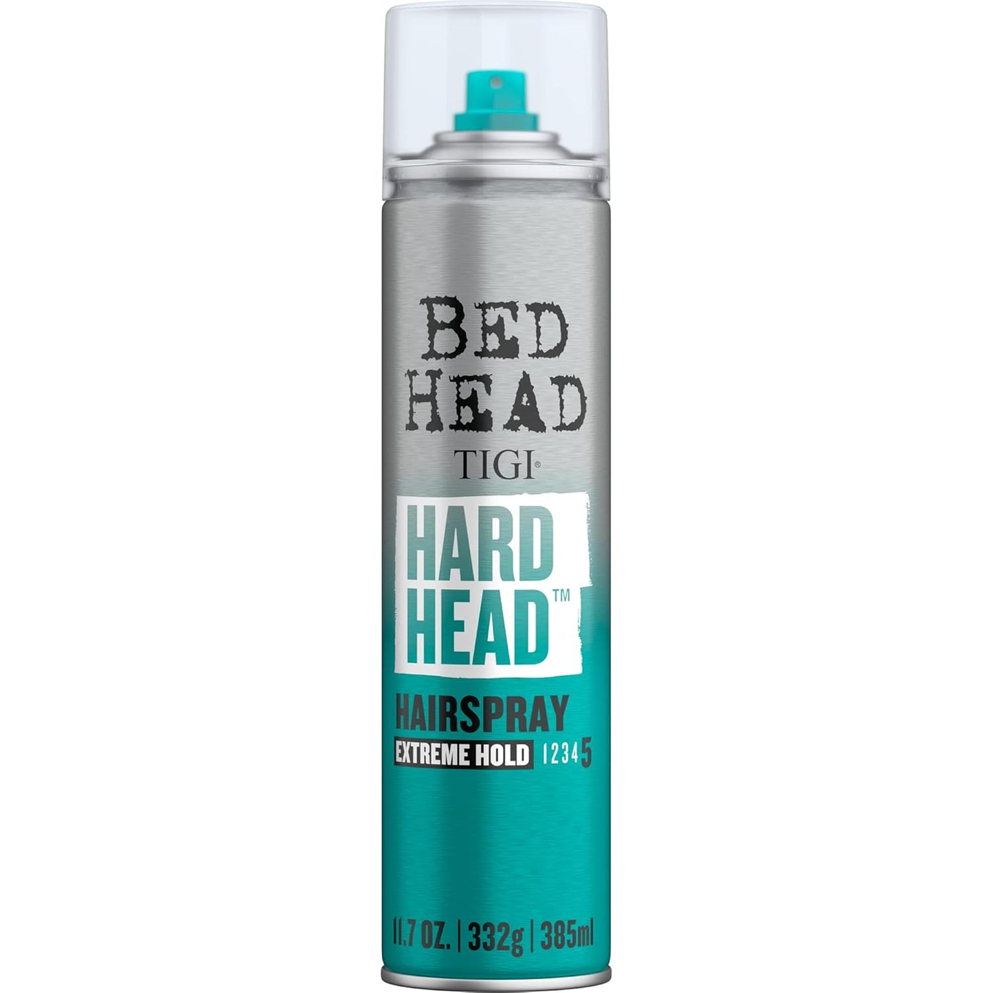 TIGI Bed Head Hard Head Hair Spray - Extra Strong Hold for All Hair Types | 11.7 oz