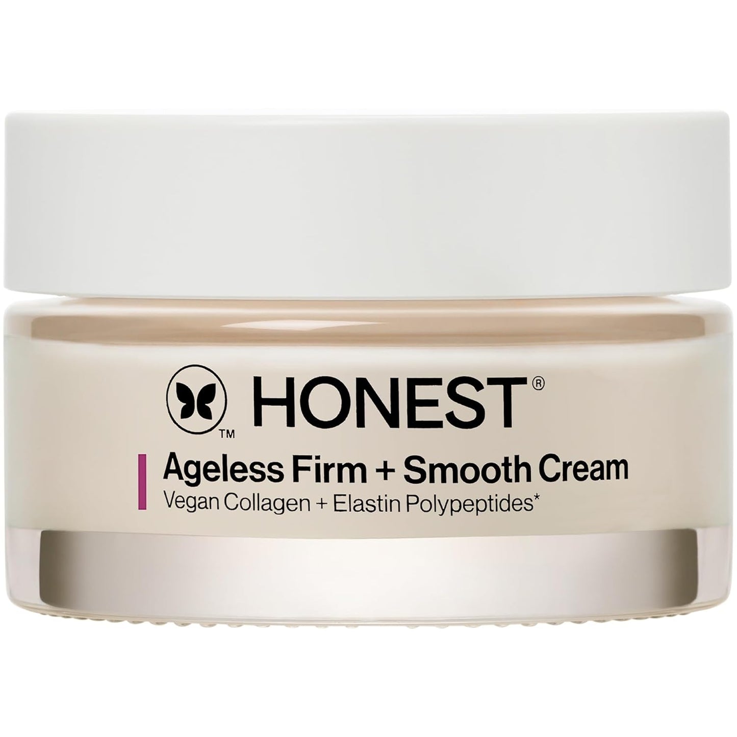 Honest Beauty Ageless Firming Cream - Vegan Collagen & Elastin, Fragrance-Free | 1.7 fl oz