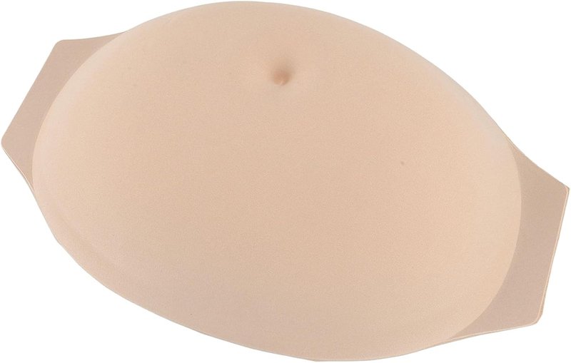 Fake Pregnant Belly - Breathable Soft Lightweight Role Play Accessory | Small (5.9in)