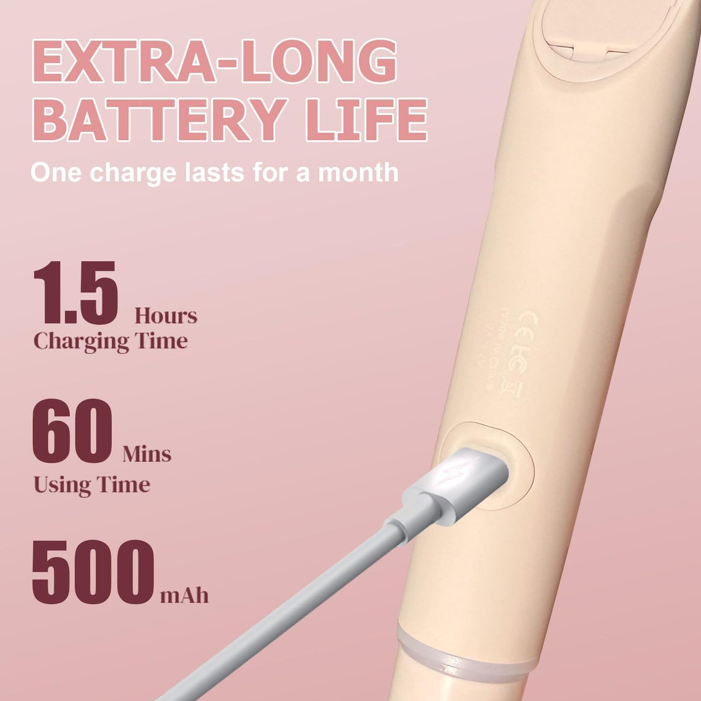 Bikini Trimmer for Women - 2 in 1 Electric Dual Head Shaver | Rechargeable, Waterproof & Painless for Sensitive Skin