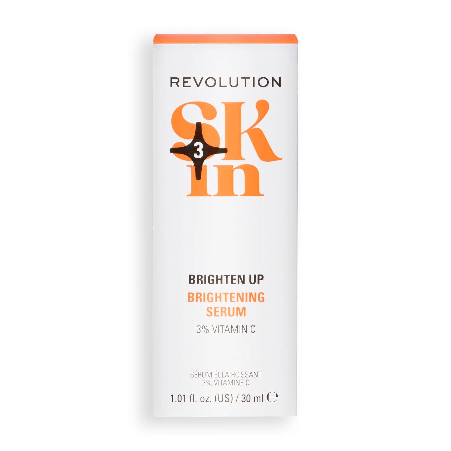 Revolution Skin, Brighten Up 3% Vitamin C Brightening Face Serum, Helps Even Skin Tone with Vitamin C, Vegan & Cruelty-Free, 1.01 fl oz