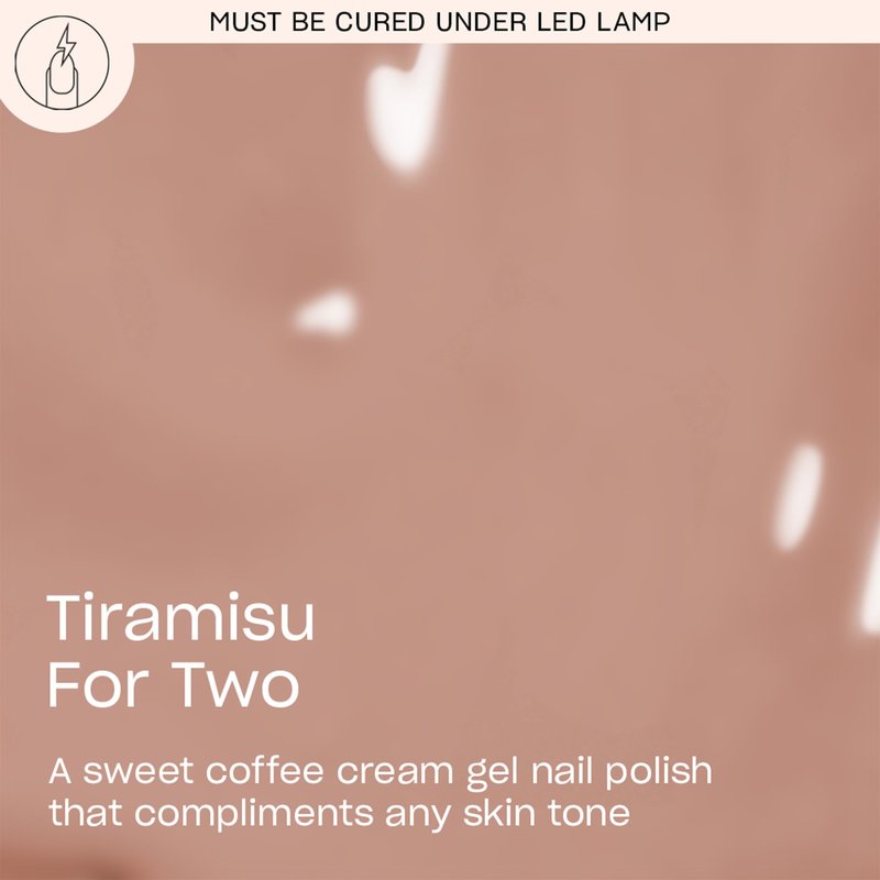 OPI GelColor Tiramisu for Two | Opaque Soft Nude Brown Crème LED Cure Gel Nail Polish | Salon-Quality Shine, Long-Lasting Wear | Vegan & HEMA Free | 0.5 Fl Oz