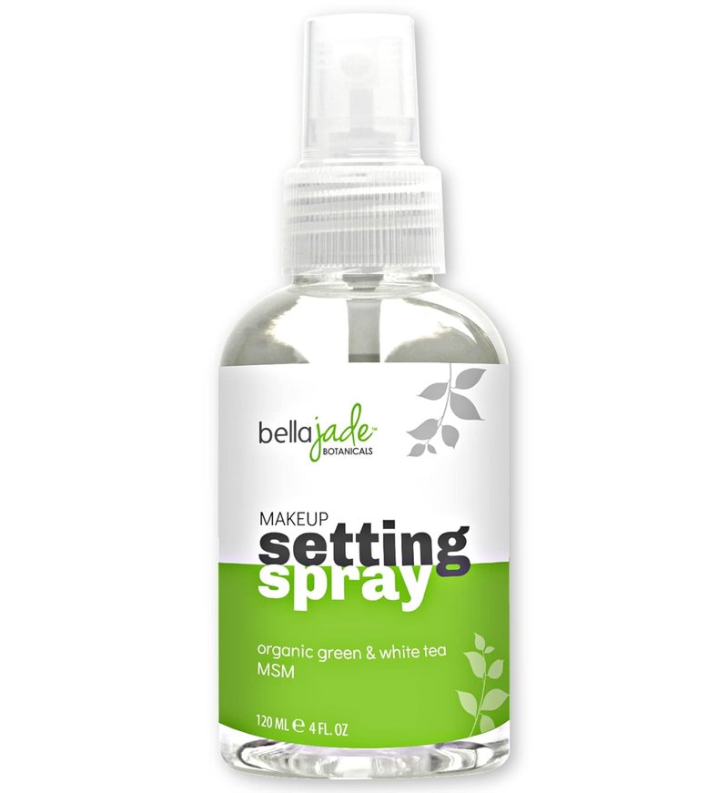 Makeup Setting Spray - Hydrating Dewy Finish with Organic Green Tea & MSM | Long-Lasting 4 oz for All Skin Types