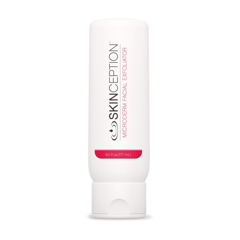 Microderm Facial Exfoliator Anti-Aging Exfoliating Skin Cleanser Cream by Skinception 4oz.