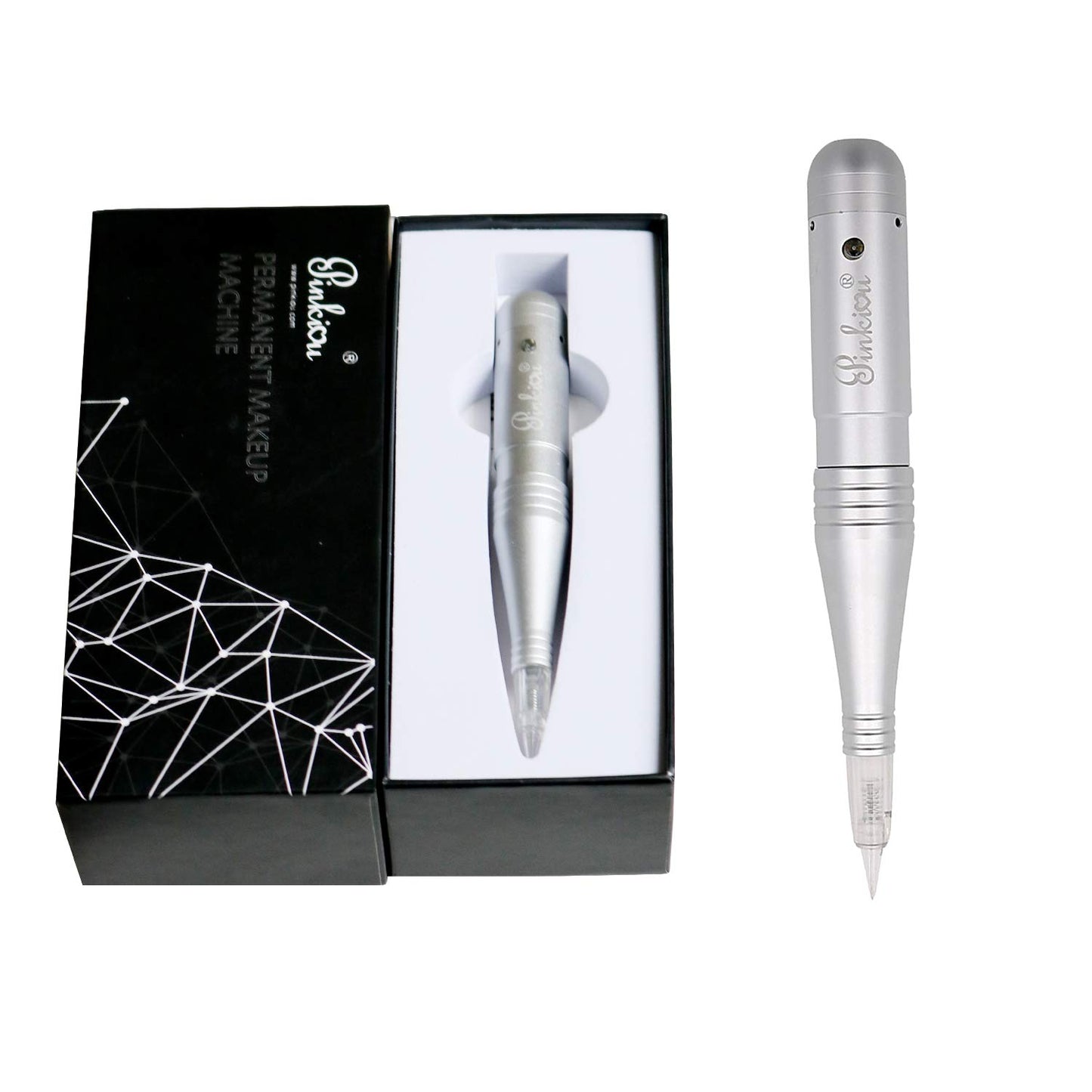 Pinkiou Permanent Makeup Machine MicroPigmentation Pen Hair Stroked Eyebrow Professional Microblading Pen Machine For EyeBrow Eyeline Lip Brow Lamination