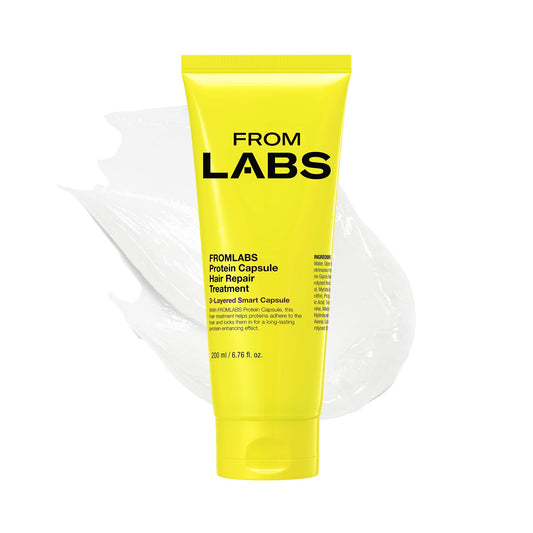 FROMLABS Deep Conditioning Protein Hair Mask for Damaged Hair | Keratin Bond Repair Treatment for Dry, Frizzy, Bleached & Color Treated Hair | For Curly, Wavy & Straight Hair | Korean Hair Care