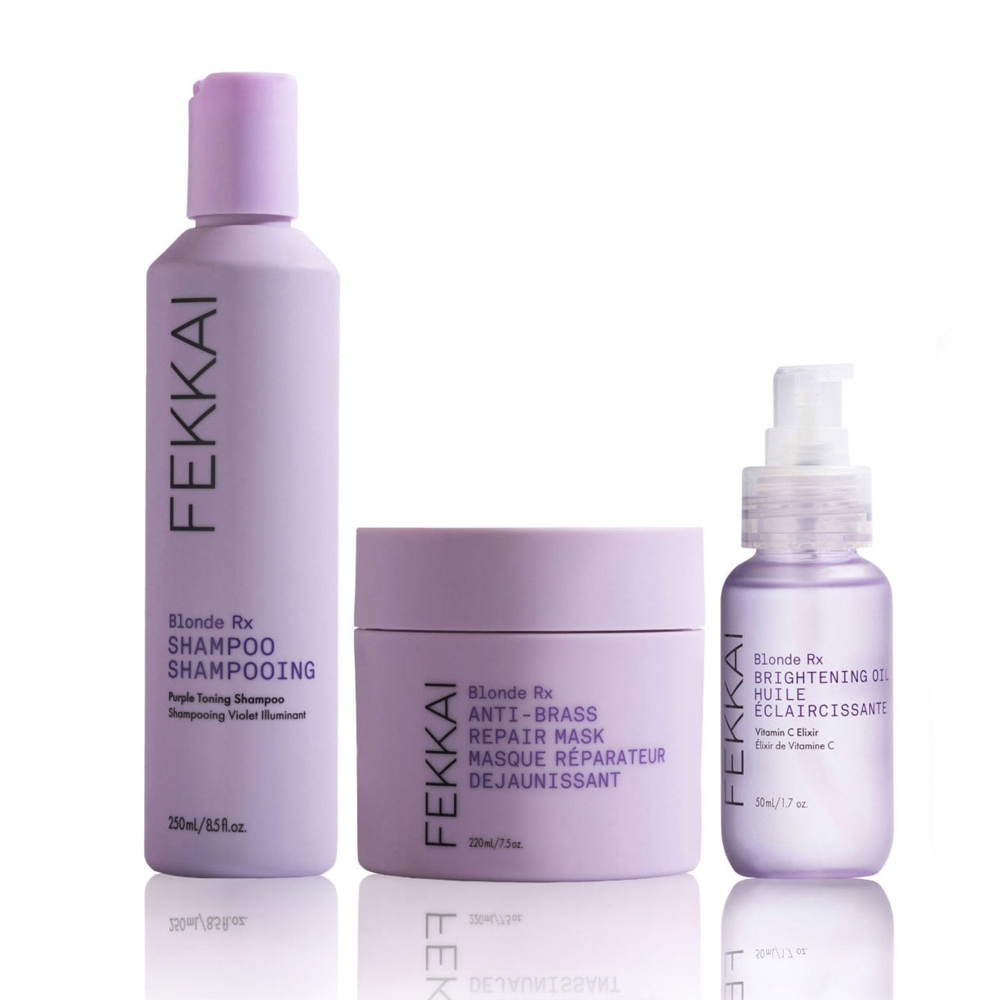 FEKKAI Blonde Rx Brightening Oil - 1.7 oz - Leaves Hair 3X Smoother & 2X Stronger - Free of Sulfates, Parabens, Phthalates - Vegan, Cruelty-Free
