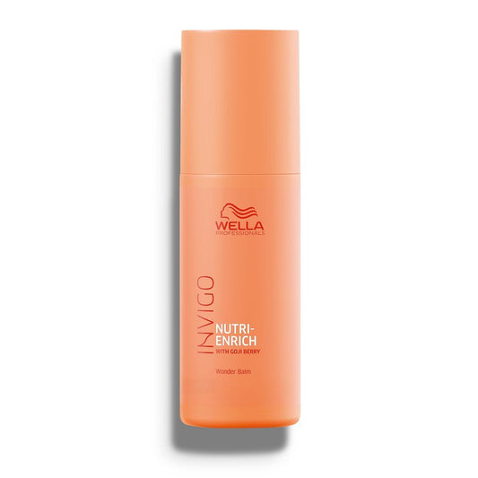 Wella Professionals Nutri-Enrich Leave-in Wonder Balm with Goji Berry | For Dry or Stressed Hair | Deep Nourishment, Smoothness & Manageability | 5.07 Fl Oz