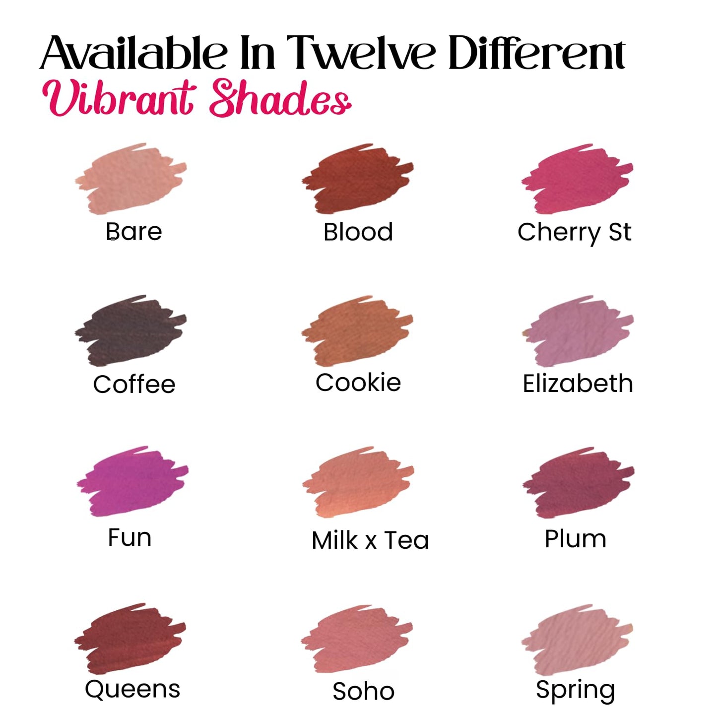 M2U NYC Nude Red Matte Liquid Lipstick – Long Lasting High Impact Color with Up to 17H Wear – Matte Lipstick for Women – No Budge, Lightweight Creamy Vegan Formula Infused with Jojoba Oil - Soho