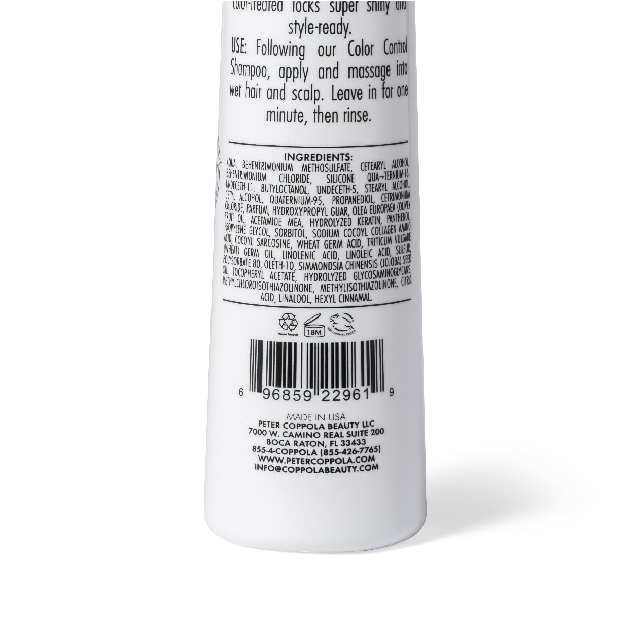 Color Control Conditioner - Lightweight & Color Safe Keratin Smoothing for Daily Use | 33.8 Fl Oz