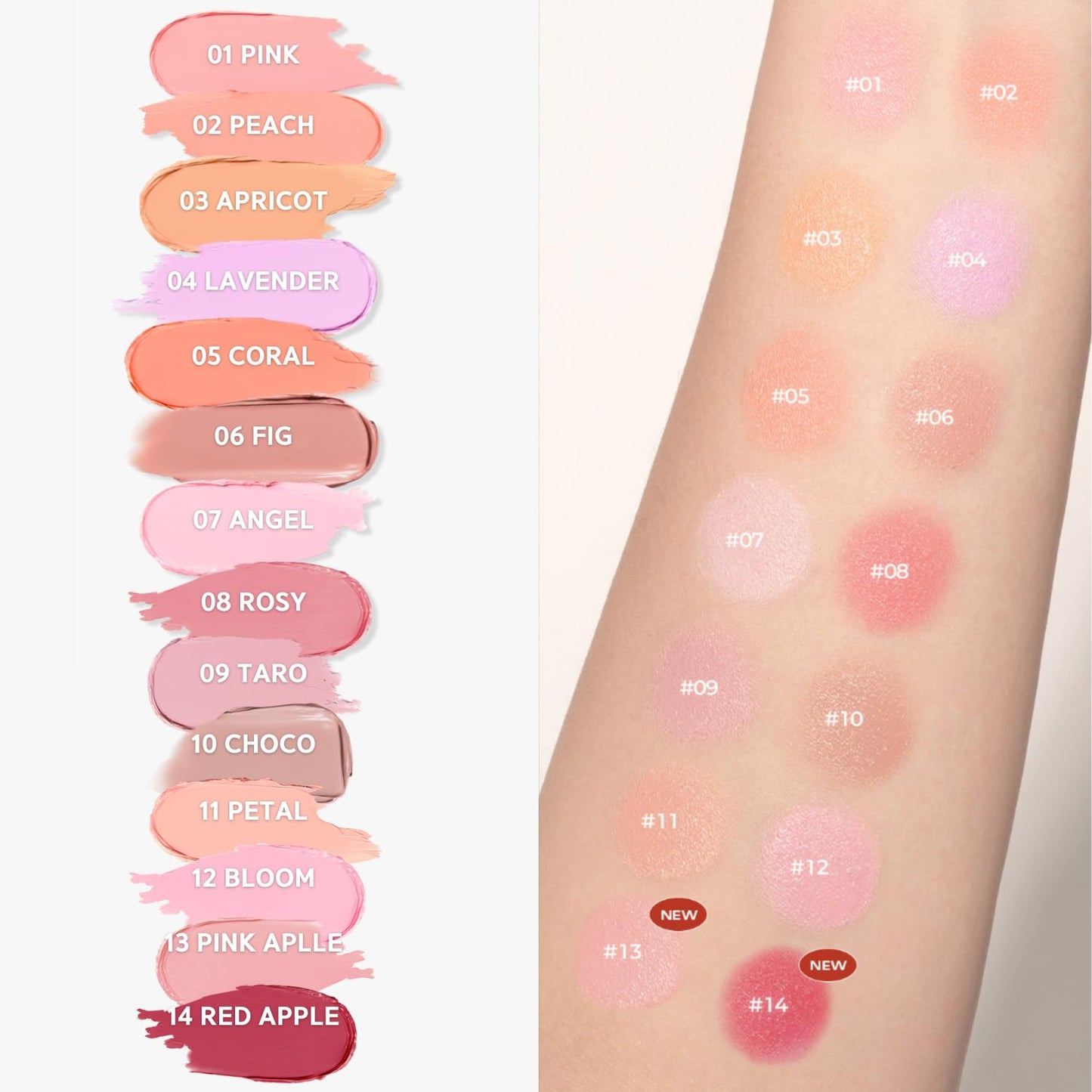 BBIA Ready To Wear Downy Cheek Cream Blush - Creamy Blendable & Buildable Blush Dewy Texture & Matte Finish High Pigment Longlasting Lightweight Natural Face Makeup (10 DOWNY CHOCO)