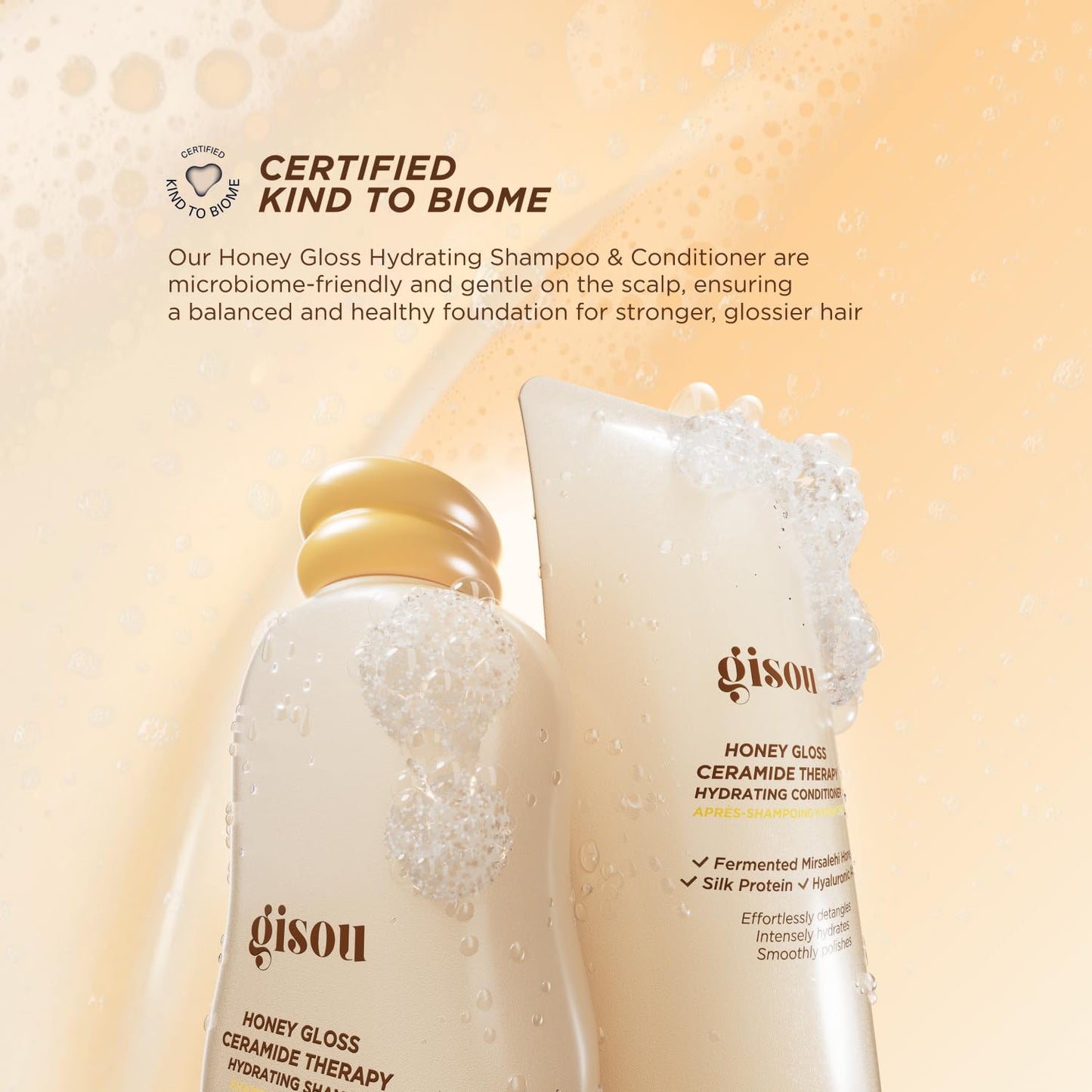 Gisou Honey Gloss Ceramide Therapy Hydrating Conditioner (6.8 fl.oz)