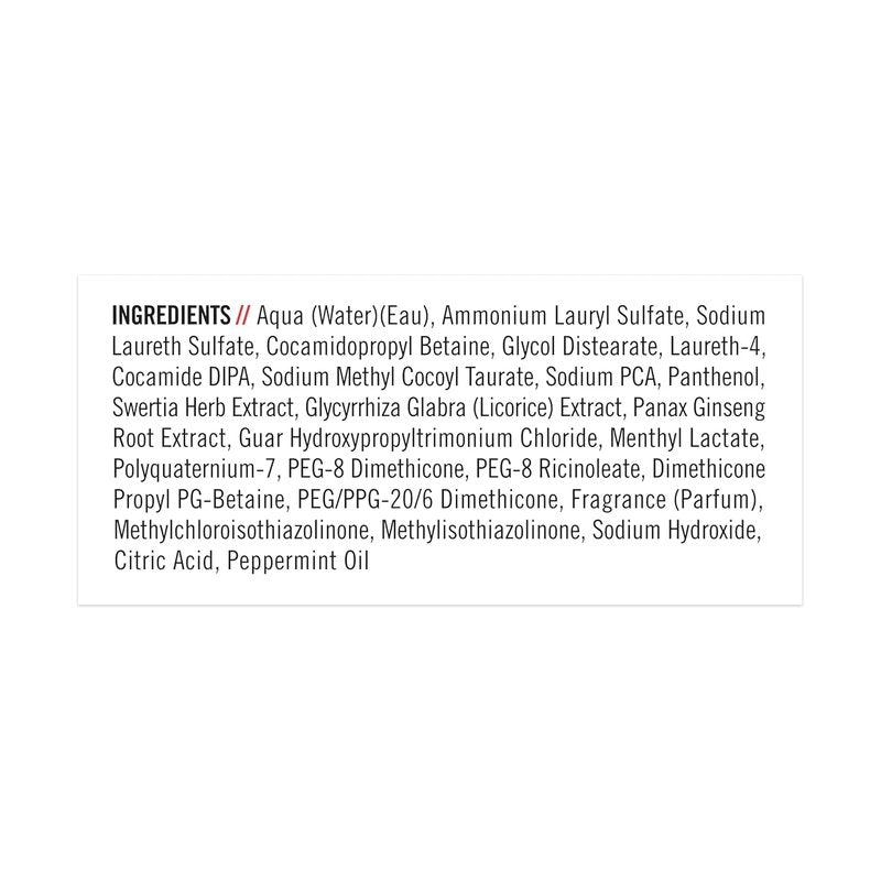 Billy Jealousy Fuzzy Logic Strengthening Mens Shampoo, Adds Volume, Prevents Hair Loss, Promotes Circulation & Healthy Growth, Peppermint Scent, 8 Fl Oz