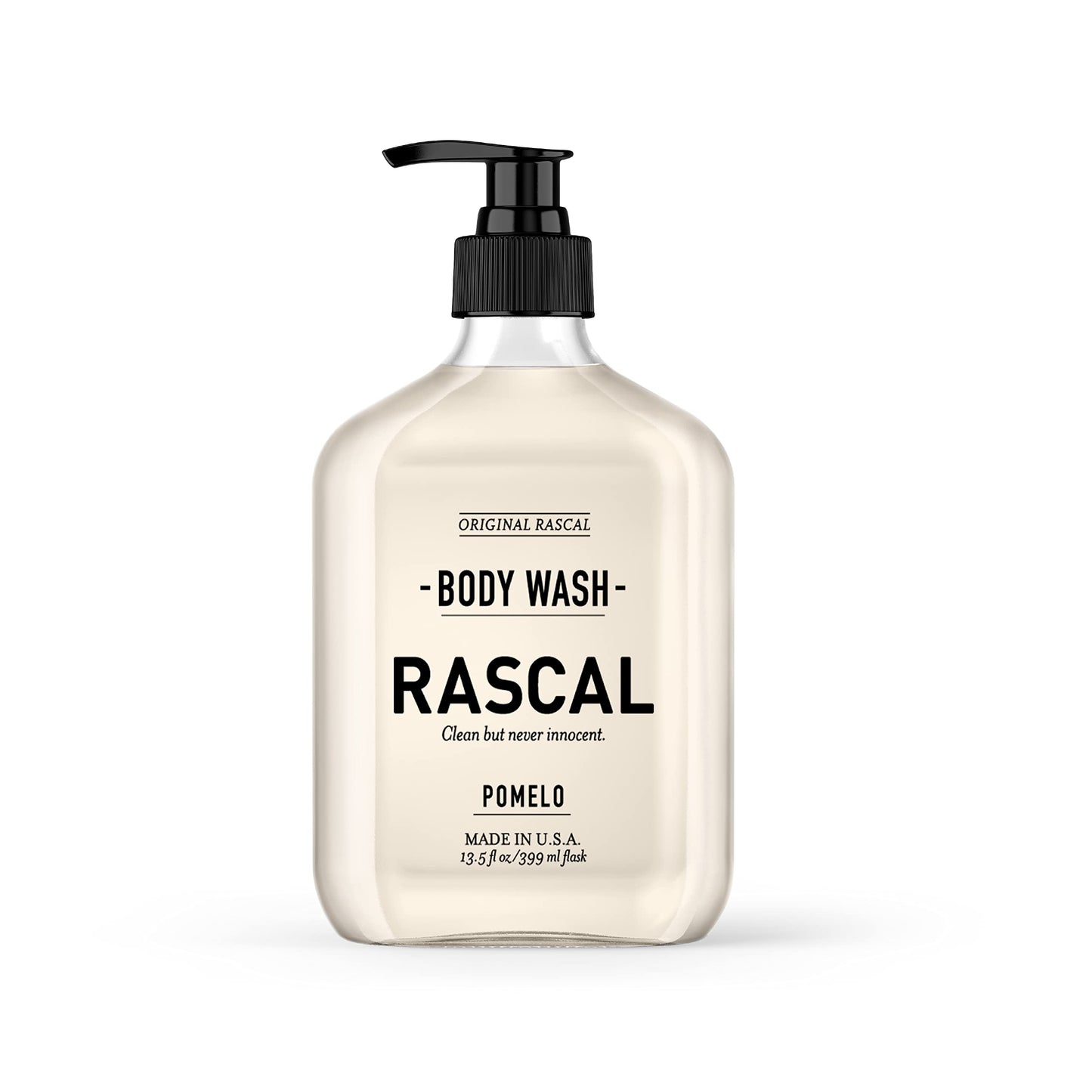 Rascal Body Wash with Grapefruit Peel Extract and Eucalyptus Leaf Oil for Skin Conditioning
