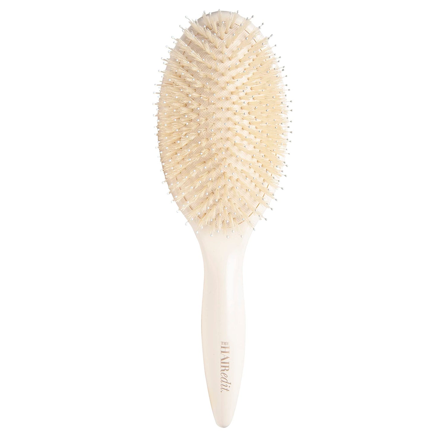 The Hair Edit Cream Finish & Shine Boar Bristle Hair Brush