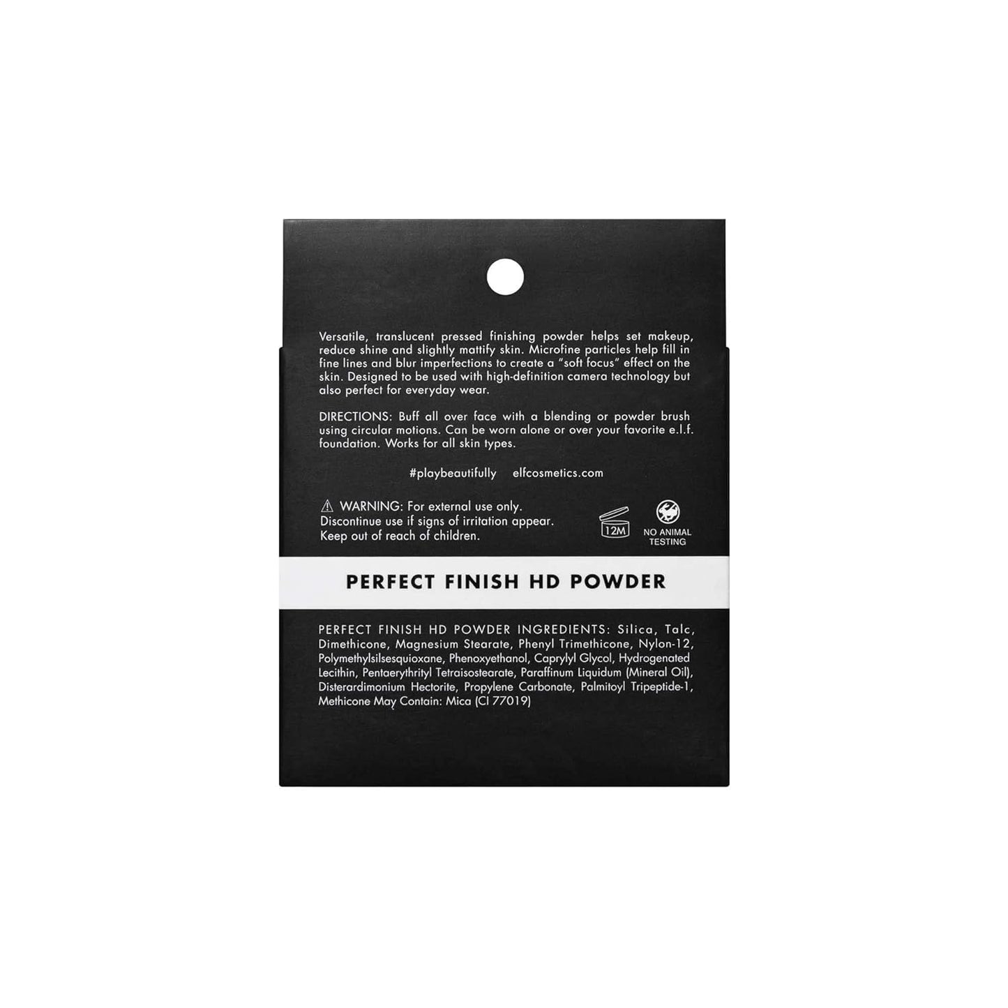 e.l.f. Perfect Finish HD Powder - Translucent Setting Powder for Flawless Skin | 0.28 oz