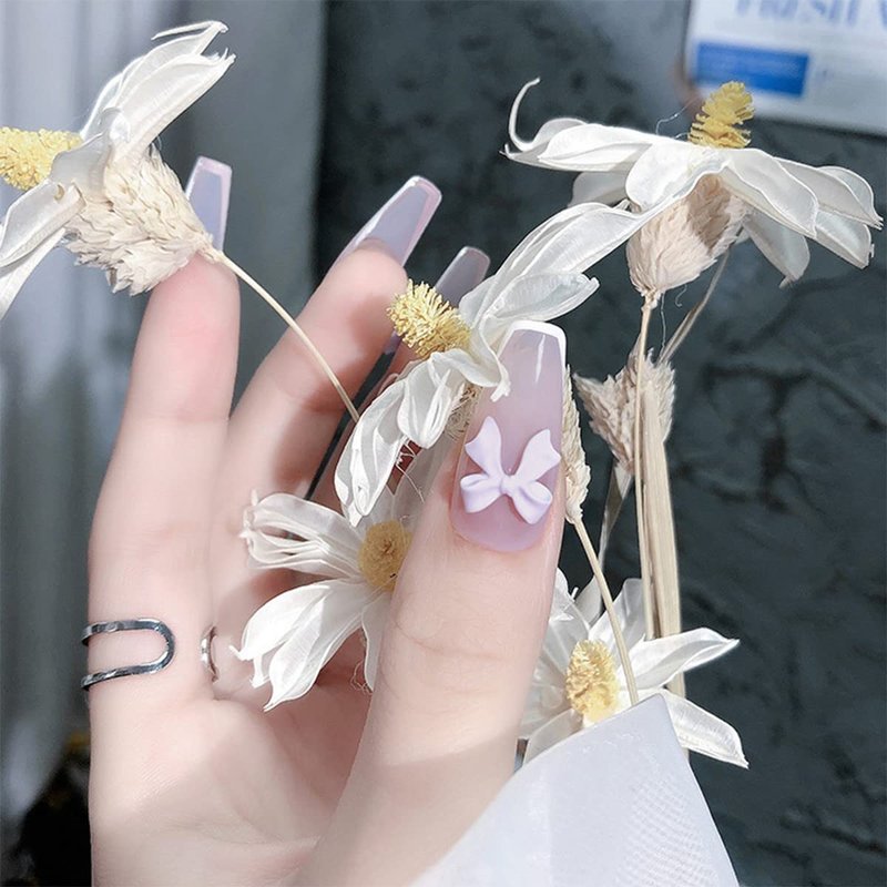 qiipii 2400pcs 3D Nail Art Kit Flower Nail Charms Resin Butterfly Bear Bow Charms White/Aurora Rose Golden Silver Metal Caviar Beads Half Pearls Rhinestones for Acrylic Nails Face Eyes Makeup Crafts