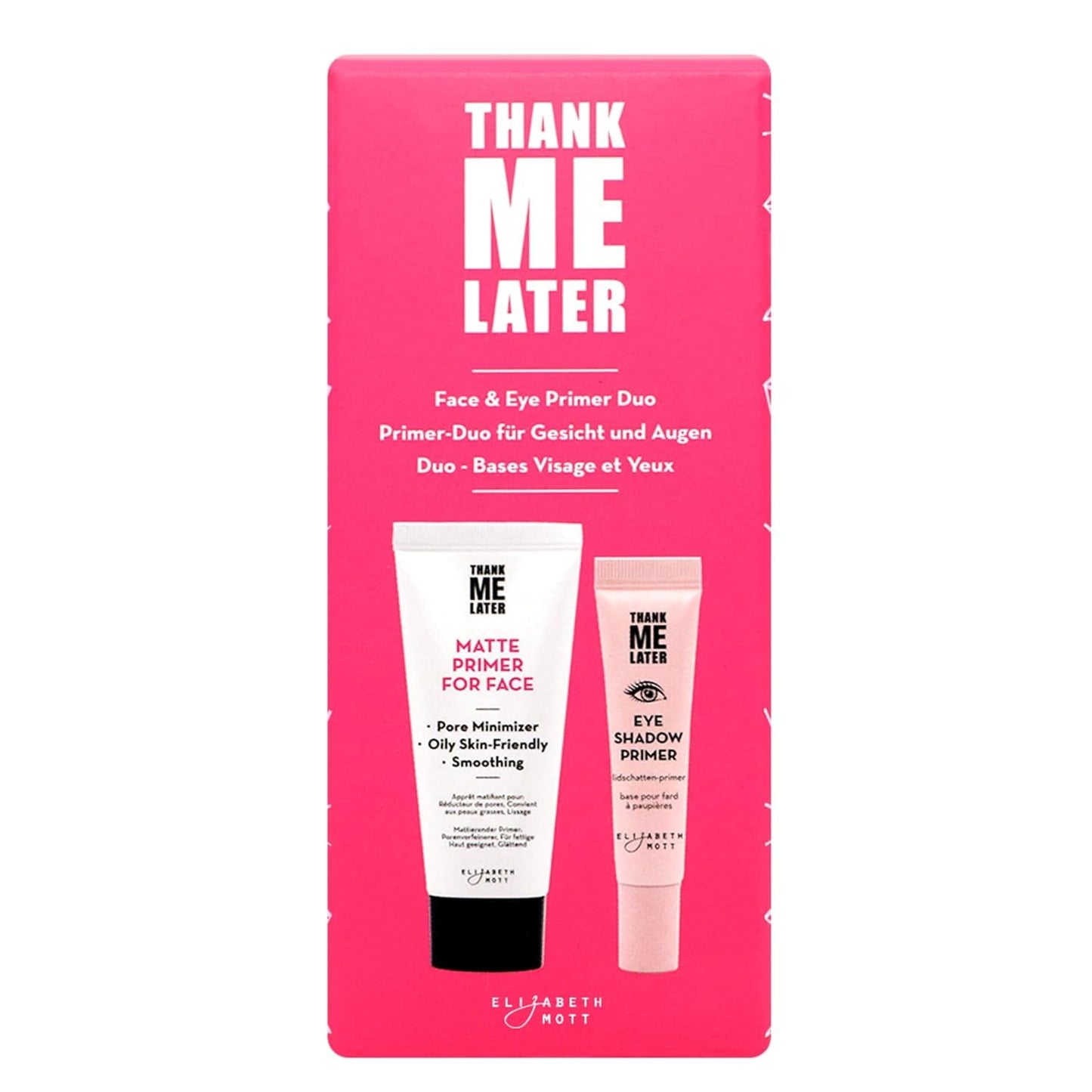 Elizabeth Mott Thank Me Later Face & Eye Primer Bundle, 10g + 30g