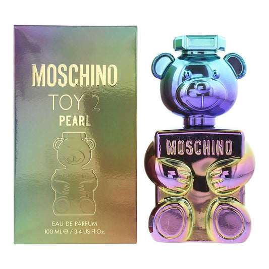 Moschino Toy 2 Pearl Eau de Parfum Spray for Women – 3.4 oz | Fresh, Luxurious Fragrance with Floral and Fruity Notes