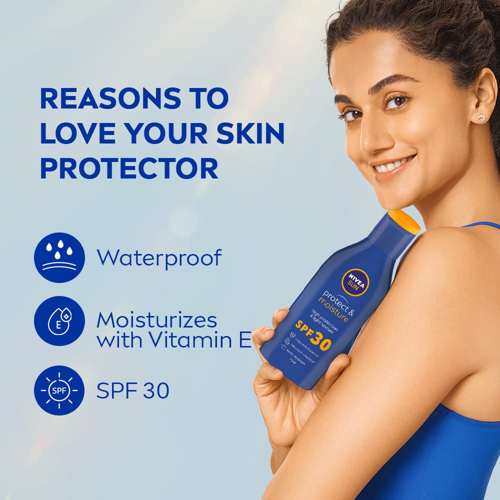 NIVEA Nivea Sun Care Moisturising Lotion Spf 30 75Ml