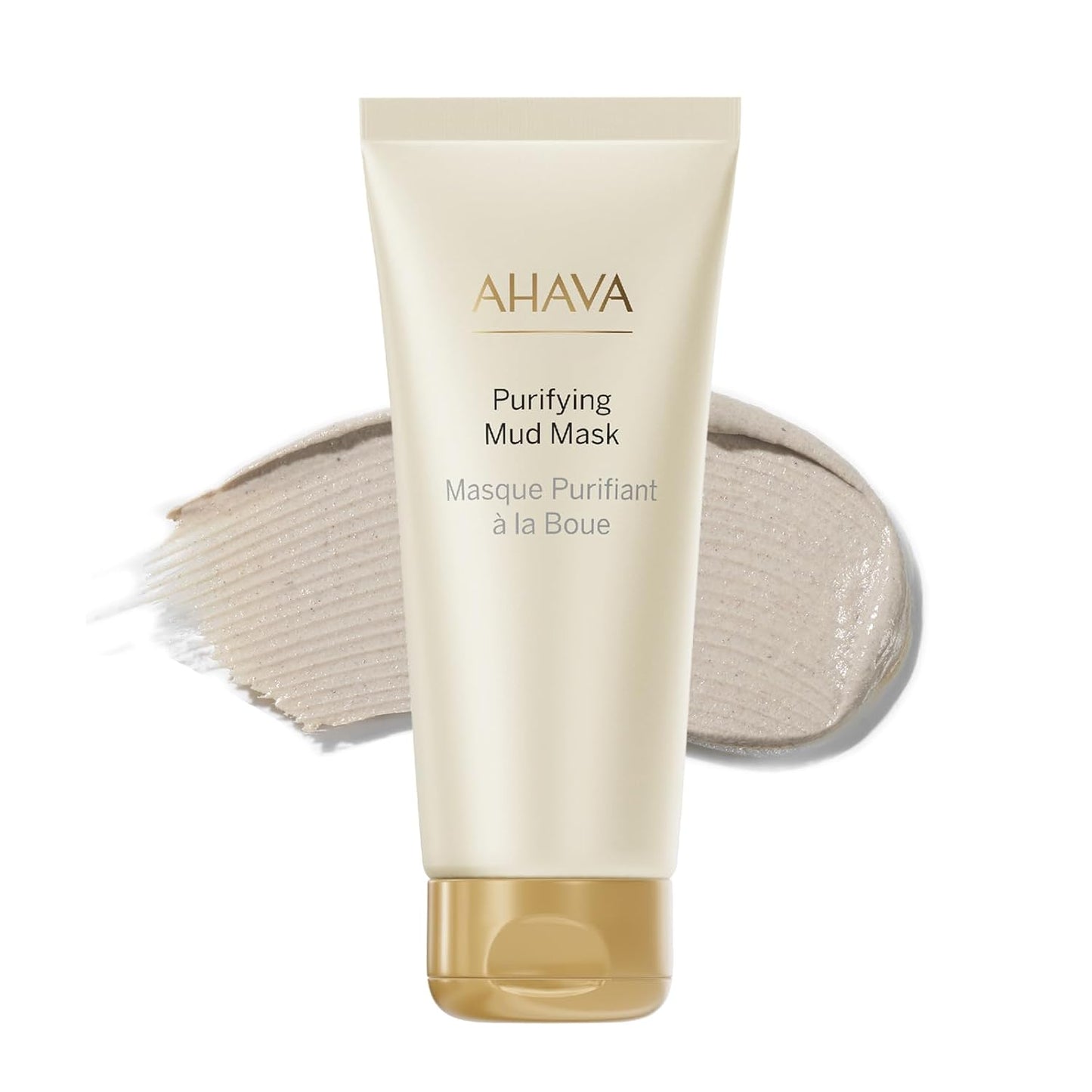 AHAVA Dead Sea Mineral Mud Mask - Detoxifying, Hydrating & Soothing Skin Treatment | 0.68 Fl. Oz.