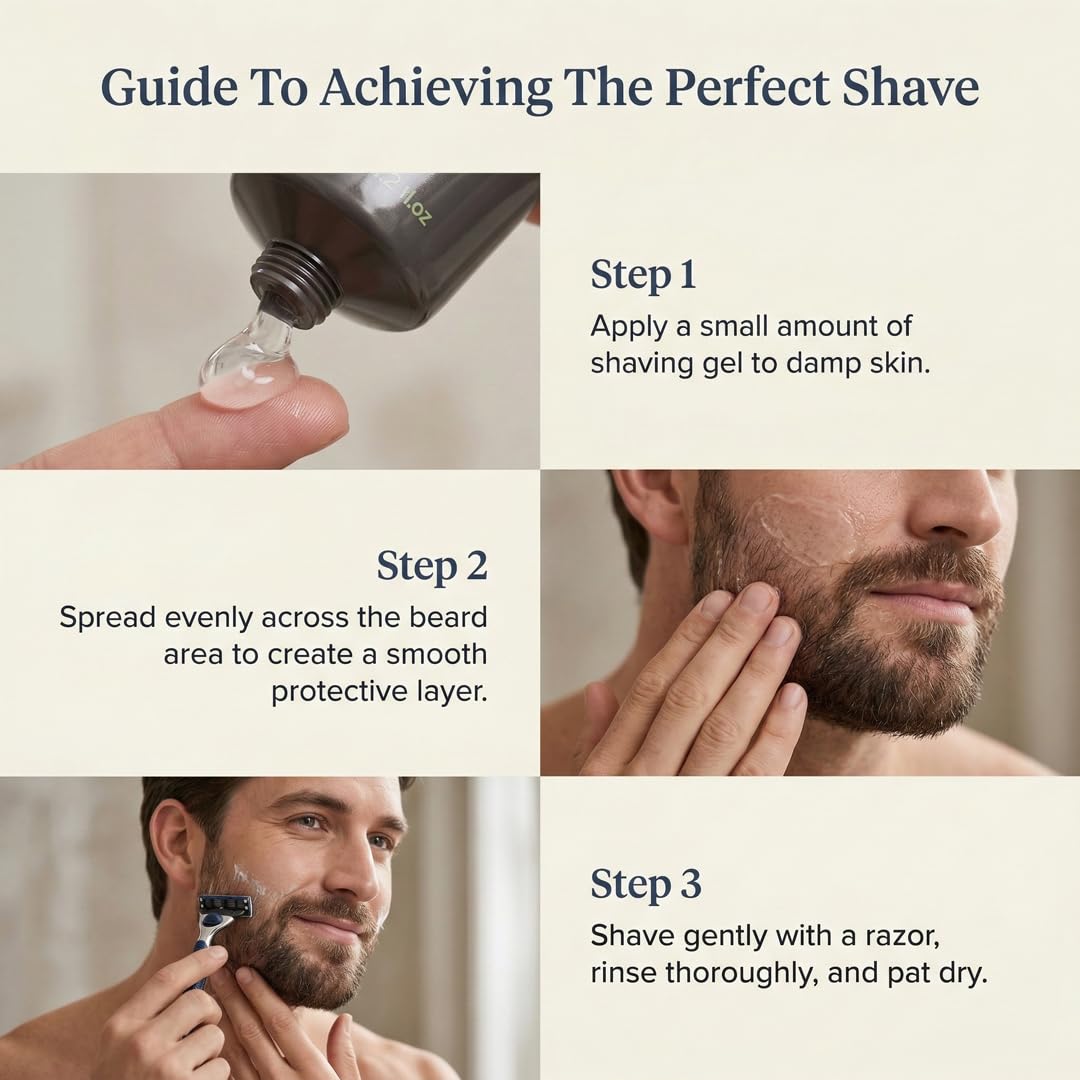Authentic No.10 Sensitive Shaving Gel - Premium Formula for Smooth Shave | 1 lb