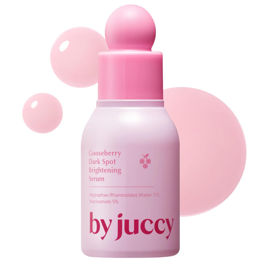 By Juccy Gooseberry Dark Spot Brightening SerumㅣSoothes Sensitive Skin & Strengthens Skin BarrierㅣIndian Gooseberry, Apha-Arbutin, Niacinamide | By Juicy | 1.01 Fl. oz (30ml) |