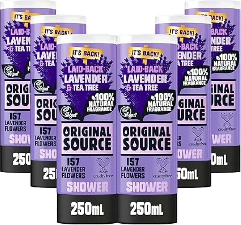 Huieter Lavender Shower Gel, 6x250 ml