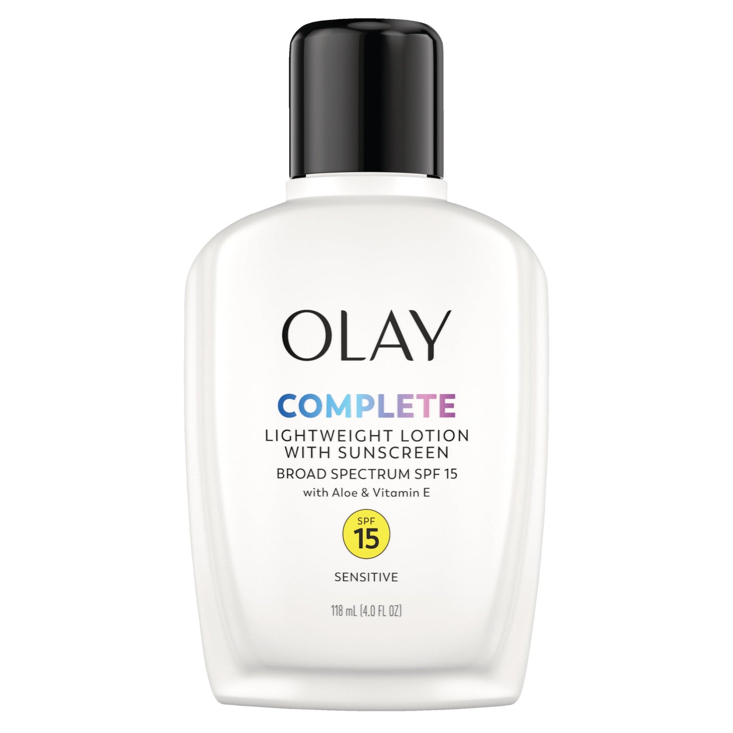 OLAY Complete All Day Moisturizer SPF 15, Sensitive 4 oz (Pack of 2)