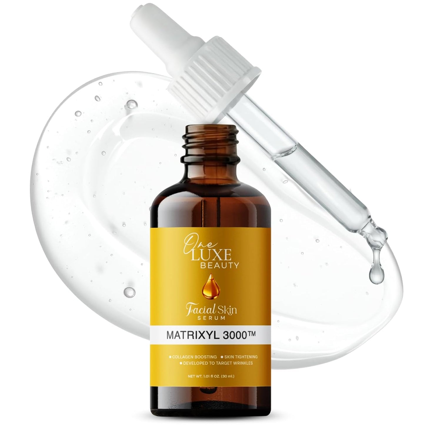 Anti-Aging Serum with Matrixyl 3000 & Hyaluronic Acid - Deep Wrinkle Repair & Hydration | 1.01 Fl Oz