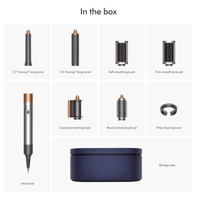 Dyson Airwrap™ Multi-Styler - Complete Long Hair Styling Tool | Versatile Curling & Straightening