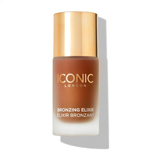 ICONIC LONDON Bronzing Elixir | Lightweight Bronzer Drops, Satin-Matte Bronze Glow, Vegan Makeup, 1 oz.