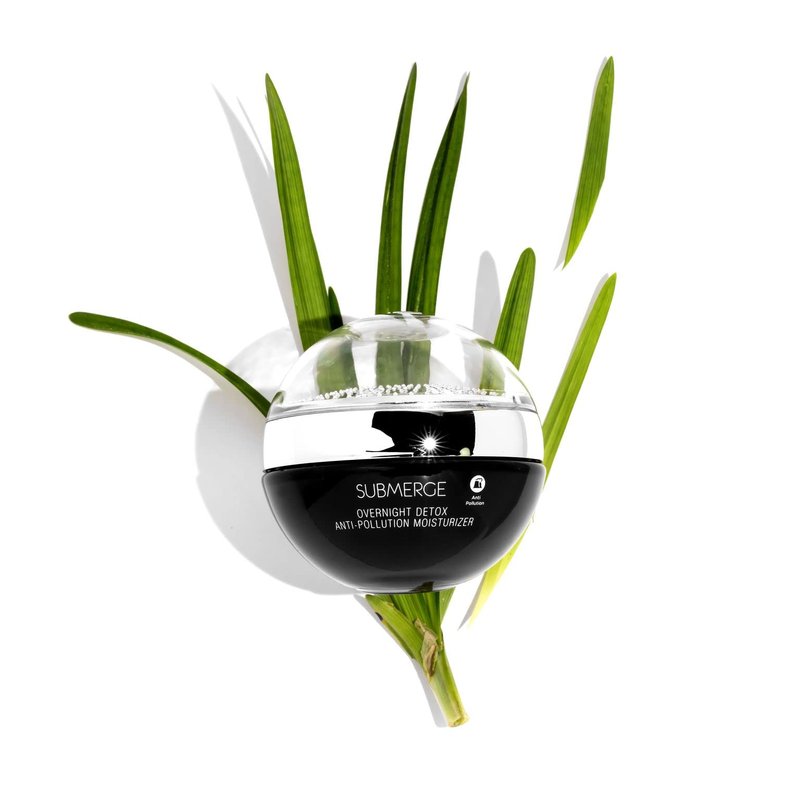 PÜR MINERALS Submerge Overnight Detox Anti-Pollution Moisturizer, Helps Restore Skin's Hydration, Helps Smooth Appearance of Blemishes, Charcoal, Aloe & Green Tea, Cruelty Free