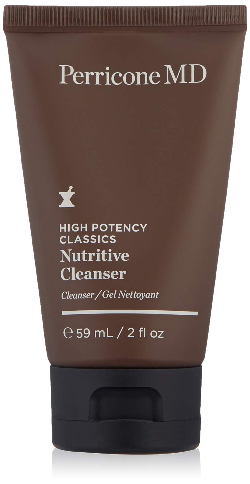 Perricone MD High Potency Classics Nutritive Cleanser - Gentle Gel Face Wash with ALA, AHAs, & Copper Complex - Soften, Hydrate, & Condition Normal to Dry Skin for a Refreshed Look and Feel - 2 fl oz