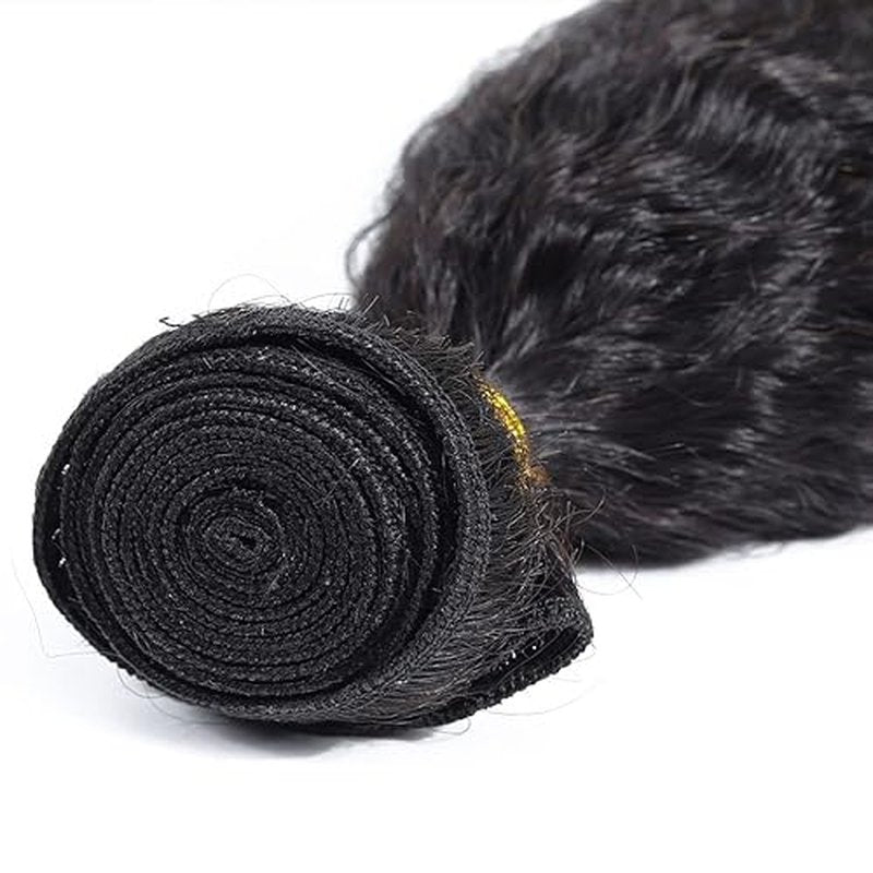28 30 32 inch Brazilian Kinky Straight Bundles Human Hair #1B Yaki Bundles Natural Black Straight Human Hair Bundle