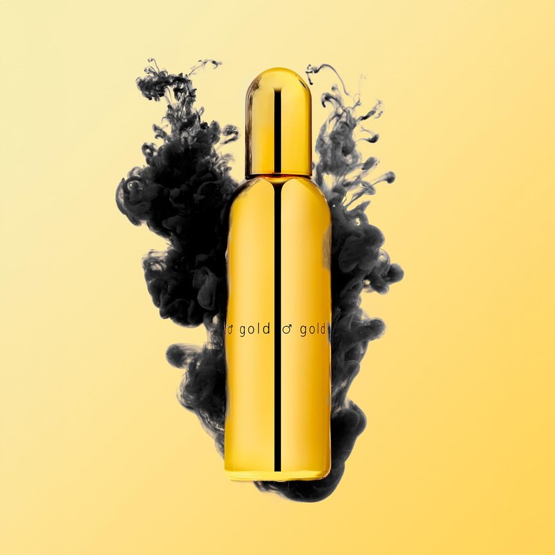 COLOUR ME Milton-Lloyd Gold Homme - Cologne for Men - Oriental Parfume for Men - Spicy, Amber Parfume - Mens Cologne - Long Lasting Parfume - 3 oz.