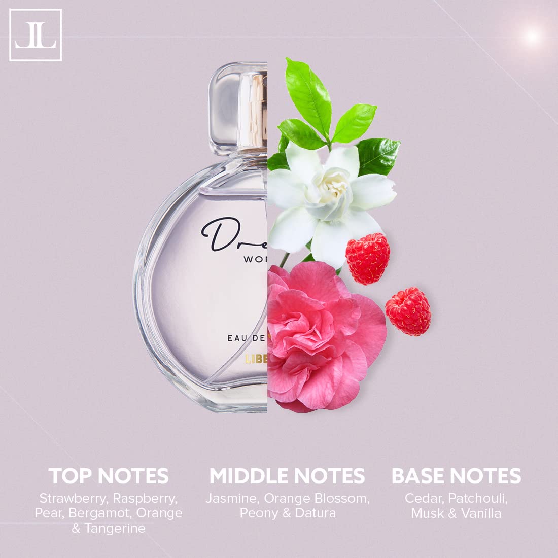 Liberty Perfume for Women - 3.4 Oz Long-Lasting Floral Eau de Parfum | Luxury Fragrance Spray