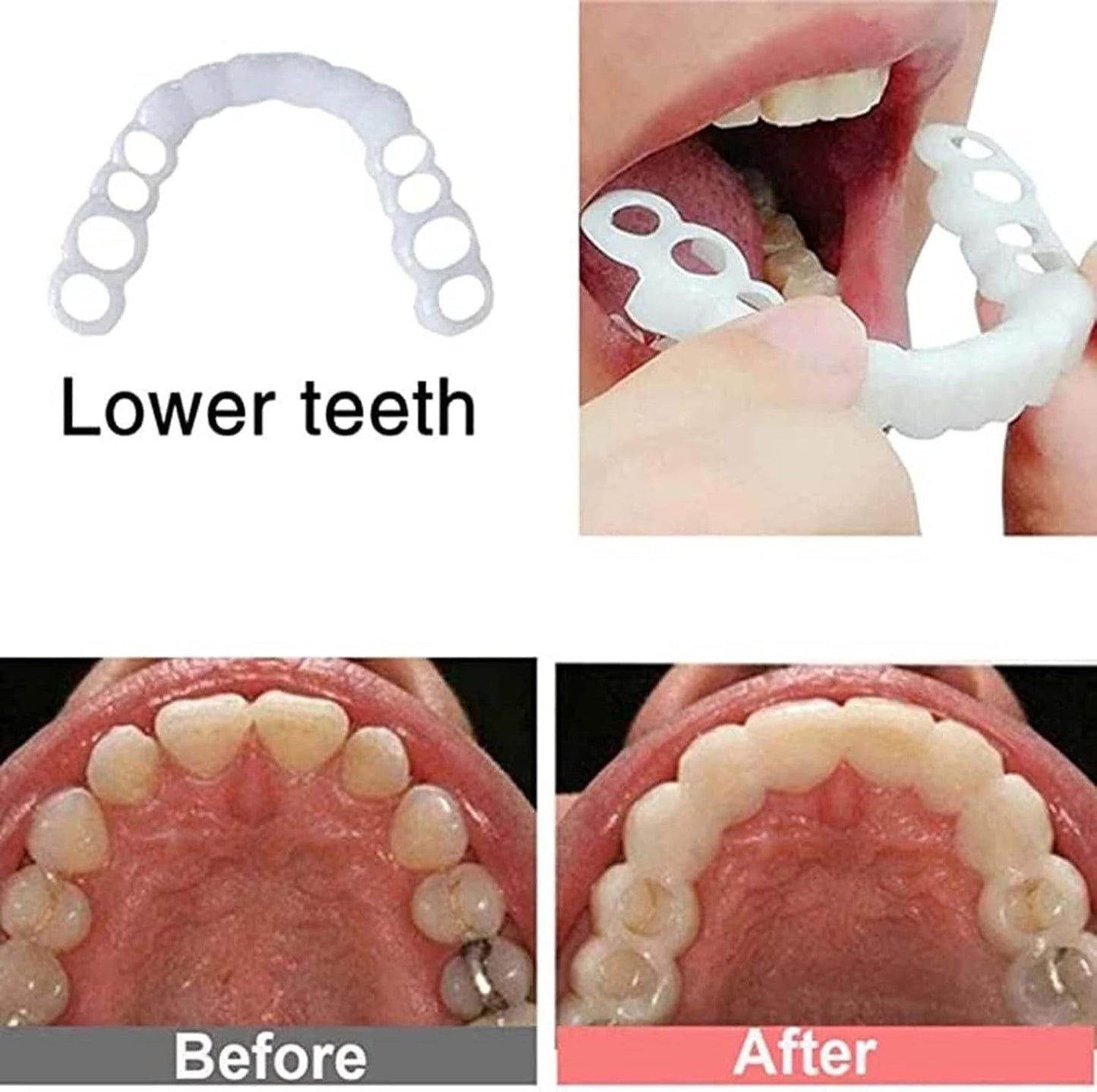 Temporary Cosmetic, Nature and Comfortable,Temporary Nature and Comfortable(2pairs) (1)