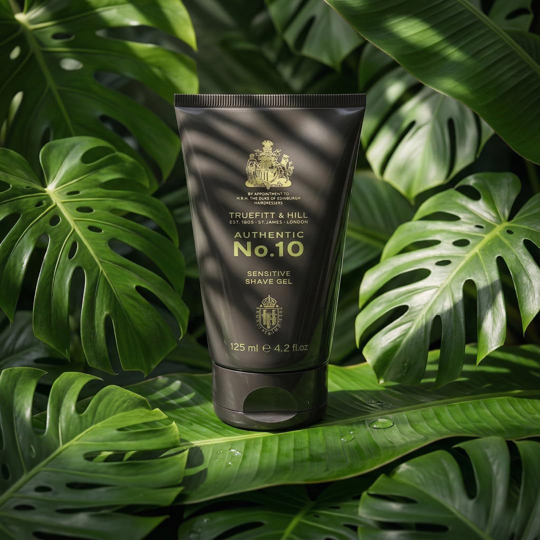 Authentic No.10 Sensitive Shaving Gel - Premium Formula for Smooth Shave | 1 lb