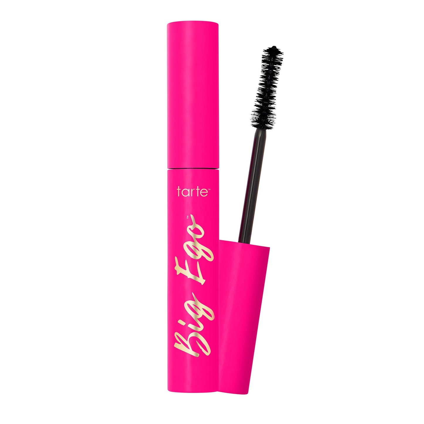 tarte big ego mascara – Ultra-Black, Long-Wear Vegan Mascara for Full Sizeer, Longer, Volumized Lashes, Cruelty-Free, full size, black