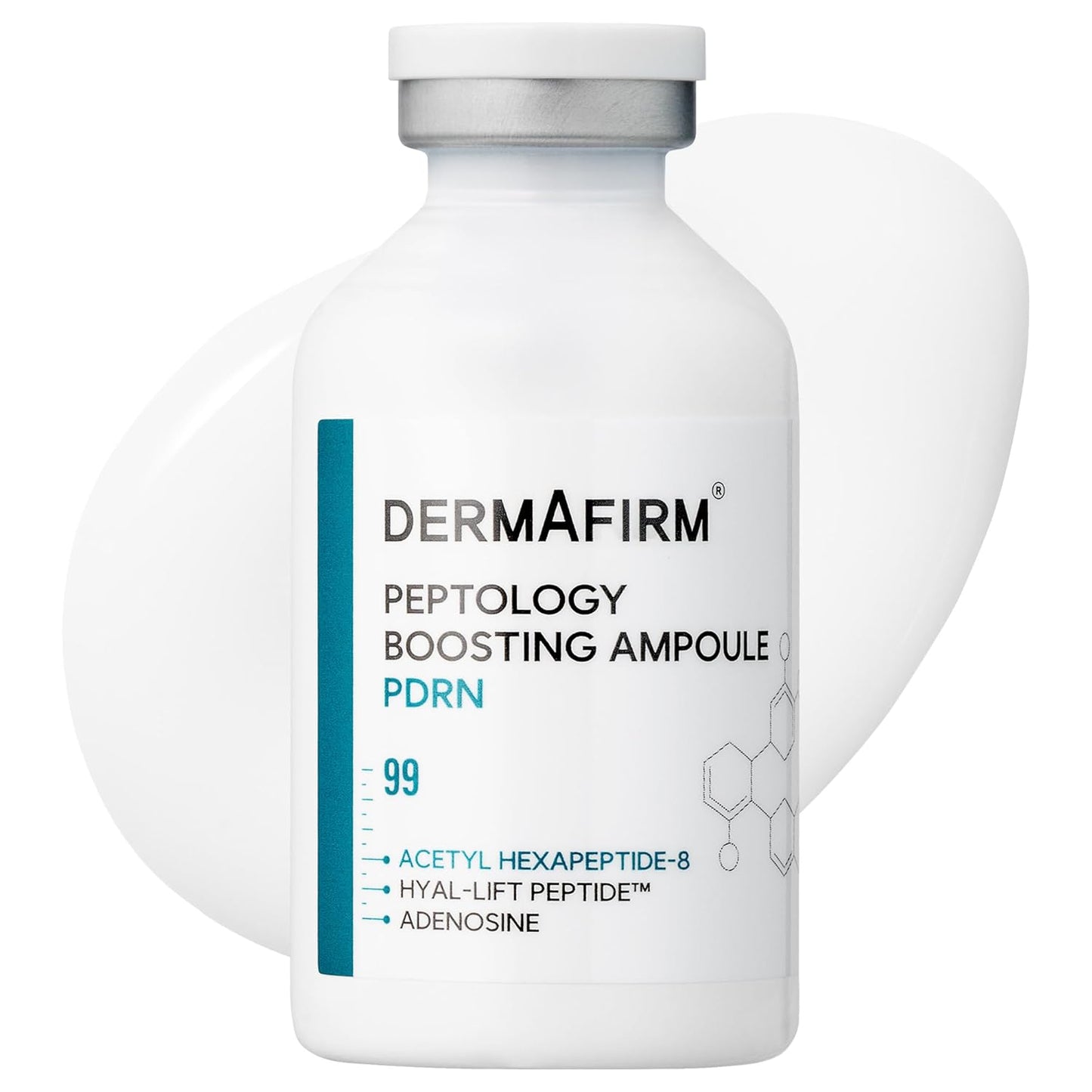 Dermafirm Peptology PDRN Boosting Ampoule - Hydrating Anti-Aging Face Serum | 30ml (1.01 fl. oz)