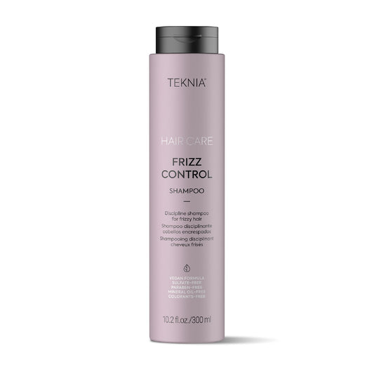 Lakmé Teknia Frizz Control Shampoo, Anti Frizz Shampoo for Frizzy or Curly Hair, 10.2 Fl Oz