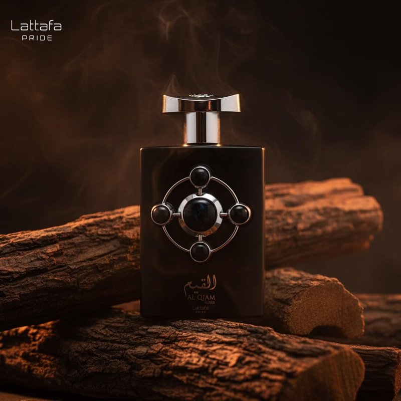 Lattafa Perfumes Al Qiam Silver for Unisex Eau de Parfum Spray, 3.4 Ounce