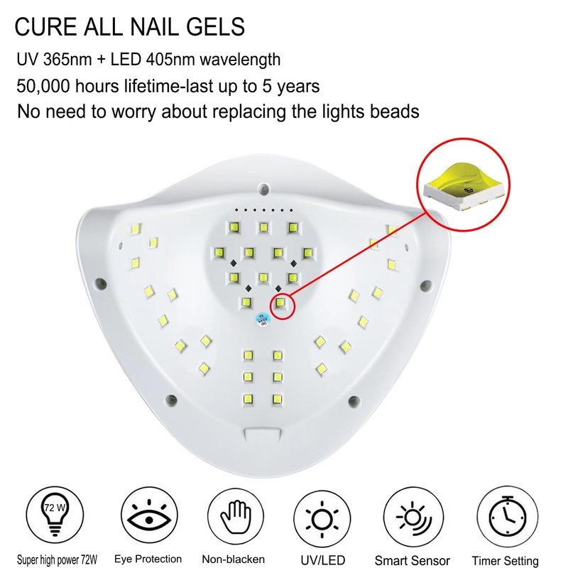 2026 Upgrad 116 PCS Portable Electric Nail Drill with 120W UV LED Nail Lamp Set,Gel Light Drill Kit,Acrylic Nails Gel Polishing Shape Tools Supplies Set,Manicure Pedicure Nail Files DIY