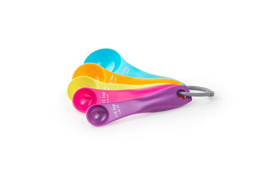 Fox Run 4843 Measuring Spoon Set, 2 x 5 x 1.75, Multicolored