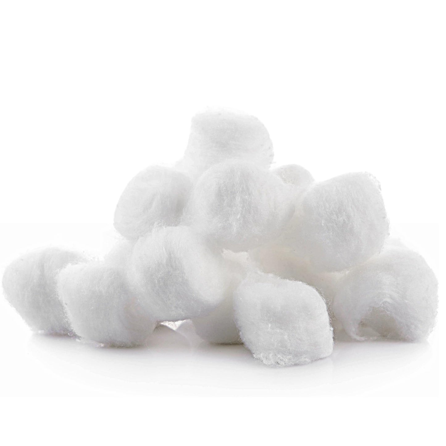 Vakly Cotton Balls 1 inch Medium (2000 Pack) – 100% Cotton Soft Absorbent Non-Sterile Balls for Makeup Removal, Nail Polish, Skincare, First Aid & Crafts